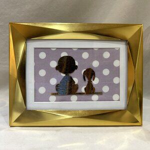 Peanuts Charlie Brown and Snoopy Framed Art by Philip Whitney Ltd.